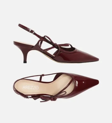 Slingback Kitten heel arezzo - N° 35