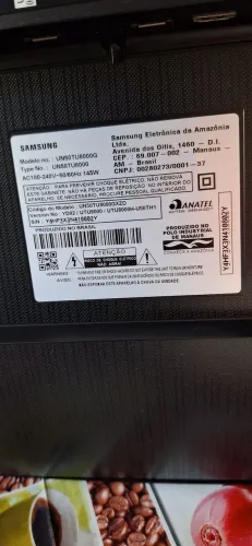 Tv samsung 50" para retirada de peças 