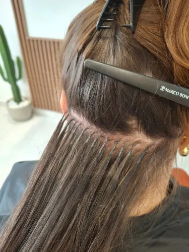 Mega hair na queratina