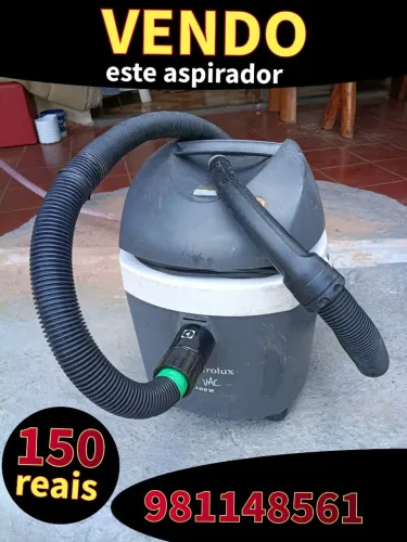 Aspirador de água E pó bem conservado e funcionando normalmente pronto pra USAR