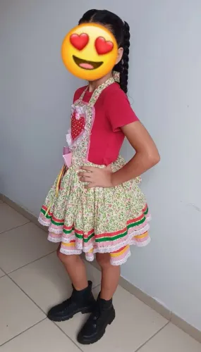 Vestido/Avental junino