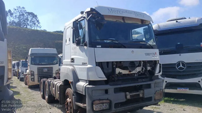 Mercedes-Benz Axor 3344/48 6X4 E5 2019/2020 Vamos Seminovos Pinheirinho Caminhões