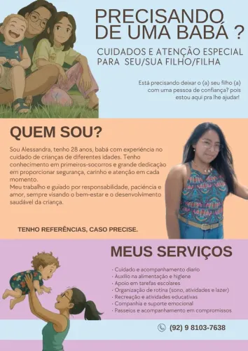 Babá com experiéncia 