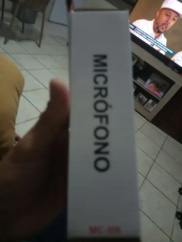 Microfone COM FIO NOVO