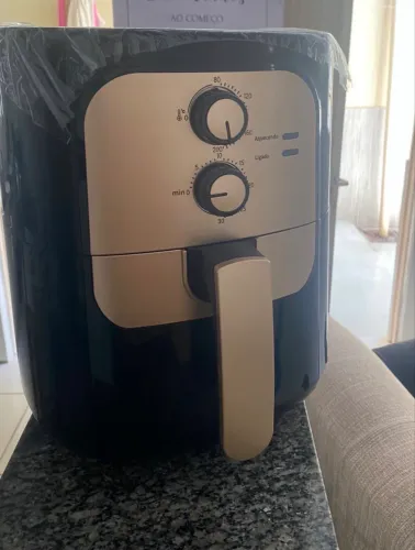 Fritadeira Elétrica Sem Óleo Air Fryer 5.5L Gaabor Jumbo Family 1400w 127V Vintage