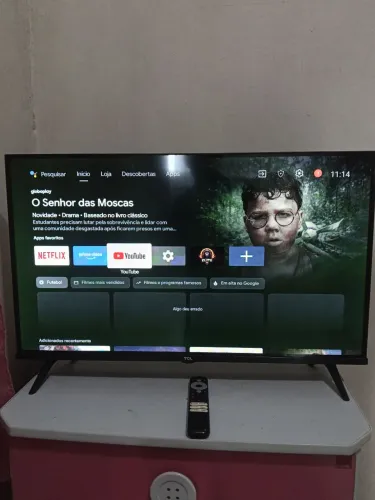 Smart TV 32" Semp TCL (Modelo 32S615) - Android TV - Impecável!