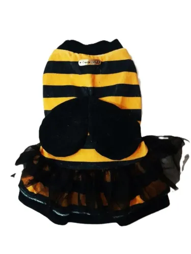 vestido abelha para cães e gatos emporium distripet