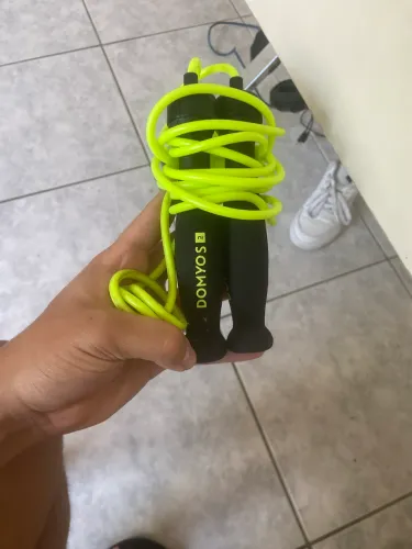 Corda de pular verde 