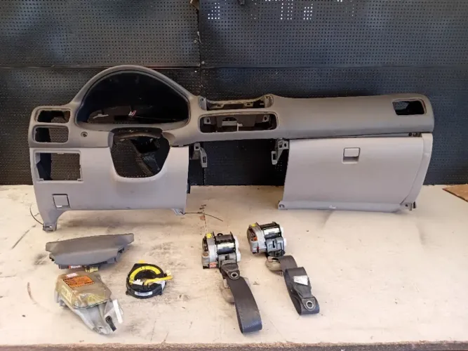 Kit Capa Painel Bag Toyota Corolla 1998 Leia Preto Preto