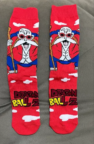 Kit 6 pares de meia dragon ball z exclusiva
