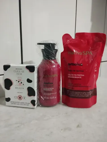 KIT COM 3 ITENS O BOTICÁRIO ORIGINAL