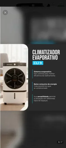 Climatizador e umidificador de ar