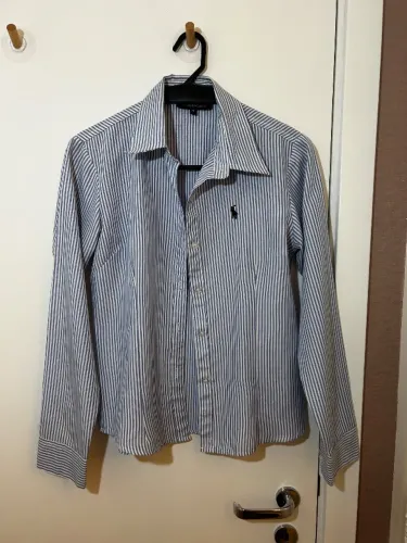 Camisa Social Listrada Polo Feminina - Tamanho M