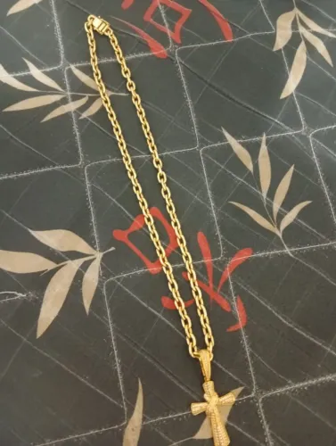 Banhado em 18k cordão 8mm