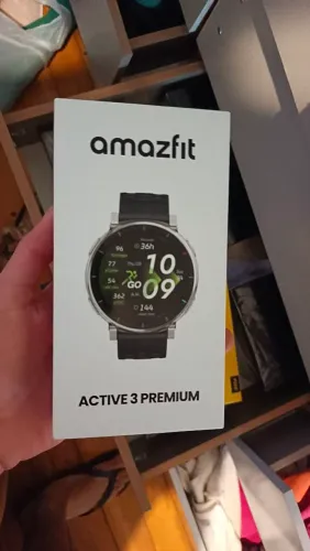 Relógio smartwatch amazifit active 3 Premium
