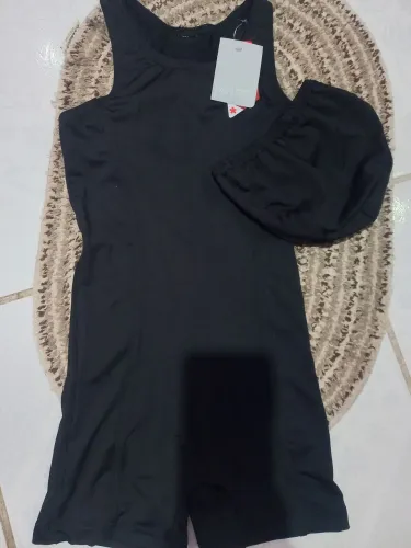 Maiô infantil com touca 