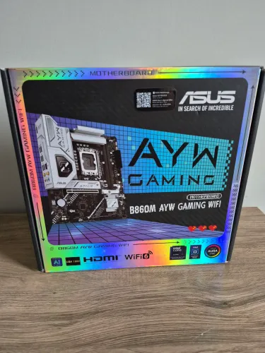 Placa Mae B860M Ayw Gaming Wi-Fi Lga 1851 Wi-Fi 6 - Nova