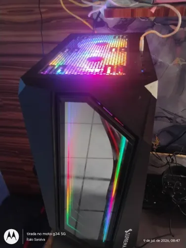 Vendo pc gamer ram 16gb,ddr3,ssd480, processador, i5 3570,placa gtx1060msi6gb sem monitor