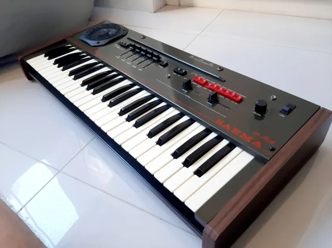 Saema Star Combo SM09 - Órgão Eletrônico Portátil - Teclado Vintage.
