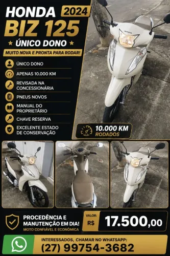 Biz 125 Extremamente conservada