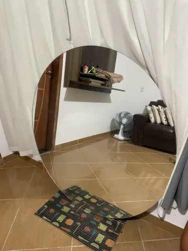 Espelho redondo 120 de diâmetro