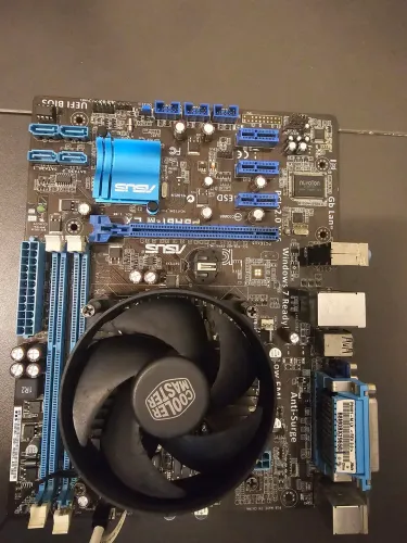 Kit upgrade placa mãe asus P8H61 processador intel xeon e31230v2(i7 3770) 12gb ddr3