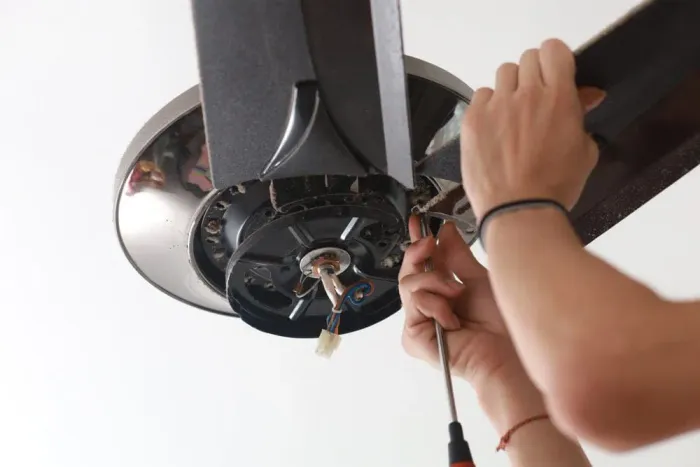 Ventilador de teto montagem e instalação