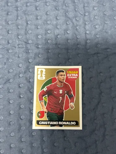 Cristiano Ronaldo Dourado extra sticker 2026