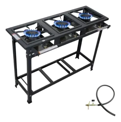 Fogão industrial 3 bocas (Entrega grátis / Cartão até em 10x)