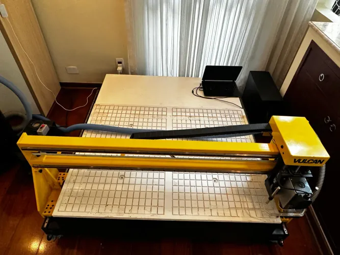 CNC Router VULCAN Vision RT 1310 - COMPLETÍSSIMA (cabe dentro de casa)