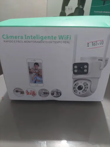 Câmera Inteligente Wi-Fi Rápido e fácil MONITORAMENTO EM TEMPO REAL 