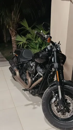 Harley Davidson Fat Bob 114 ano 2021 moto impecável
