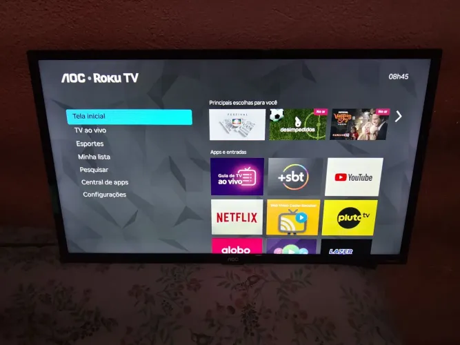 Smart TV AOC 32? LED - Imagem Impecável e Som Dolby Audio ?