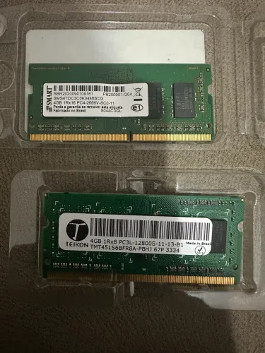 Memória ram notebook 4gb ddr3
