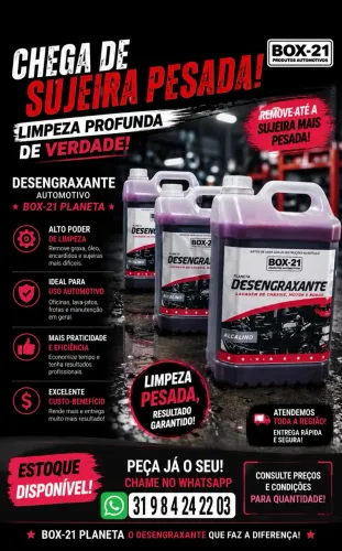 Desigrachate pra limpeza pezada