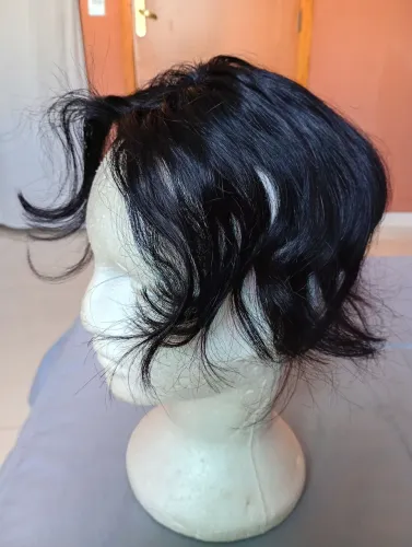 Peruca top clousure cabelo humano