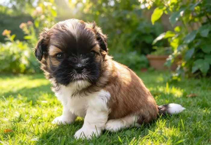 Filhote shih tzu
