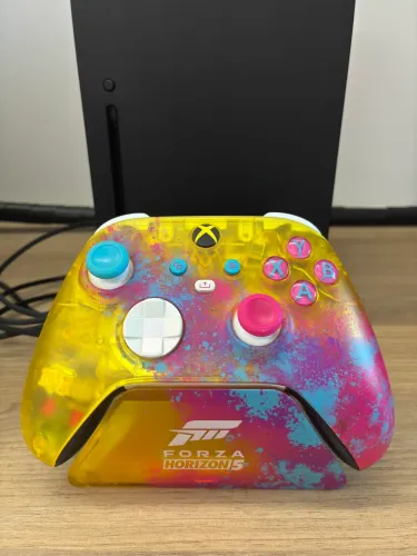 Kit Controle Xbox Forza Horizon 5 + Base carregamento Razer
