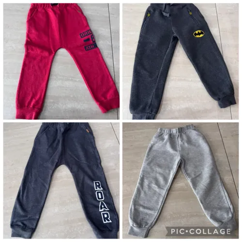 Lote calça moletom TAM 4 anos