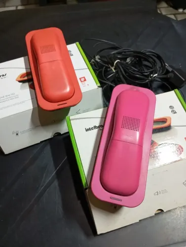 2 telefones sem fio Intelbras TS 80 V