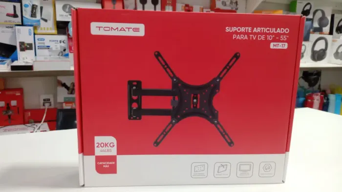 Suporte de tv fixo e móvel articulado