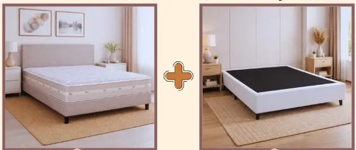 PROMOÇÃO - COLCHÃO CARBON/ROYAL MOLAS ENDACADAS + BASE SIMPLES CASAL/ pronta entrega