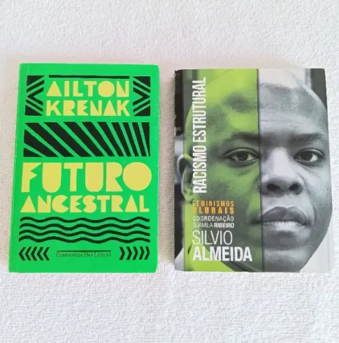 Kit 2 Livros: Racismo Estrutural (Silvio Almeida) e Futuro Ancestral