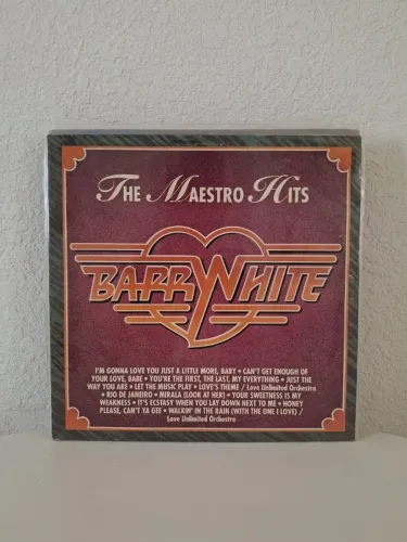 LP Barry White - The Maestro Hits (1994) - Coletânea Disco de Vinil