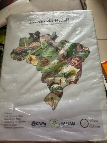 Livro Insetos do Brasil (raridade)