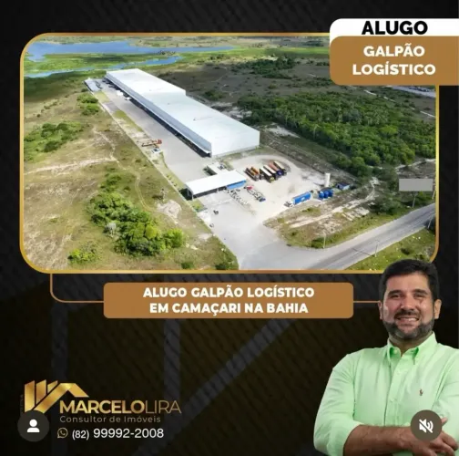 ALUGO GALPÃO LOGÍSTICO COM 5.500 m² EM CAMAÇARI BAHIA