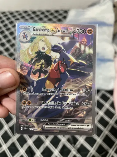 Carta Tcg Pokemon Garchomp Cintia