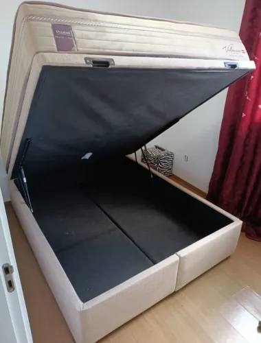Cama box baú Queen size probel 