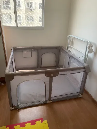 Cercado Cercadinho de Bebê 1,20m x 1,20m x 0,60cm