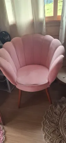 Poltrona pétala rose